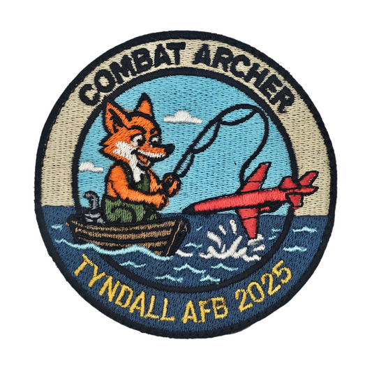 Custom Embroidery Patch | 83 FWS FOX FISHING