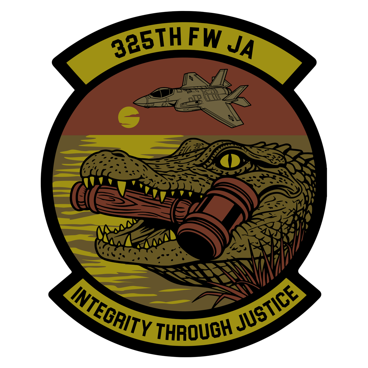 Custom Embroidered Patch | 325 FW/JA