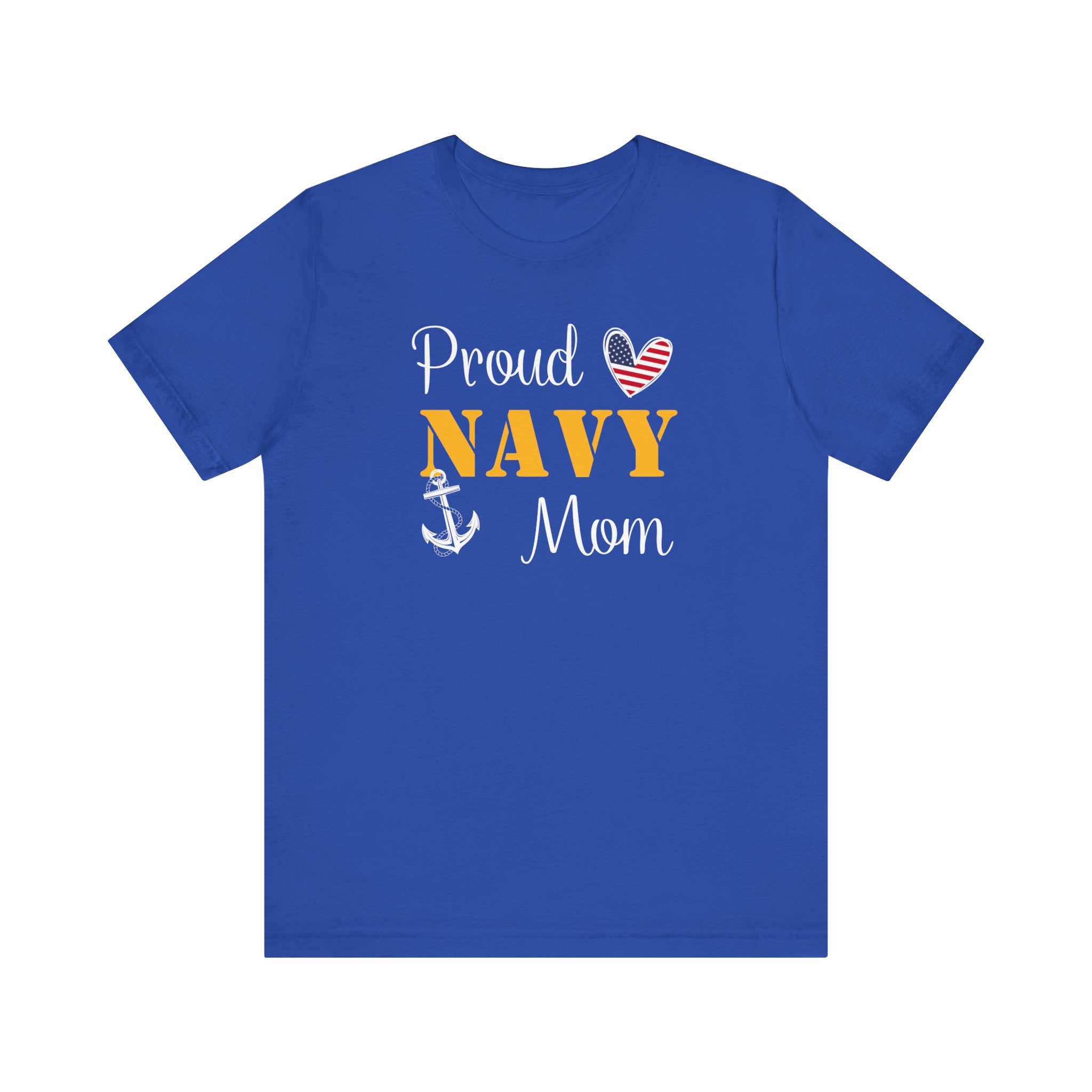 Proud Navy Mom T-Shirt