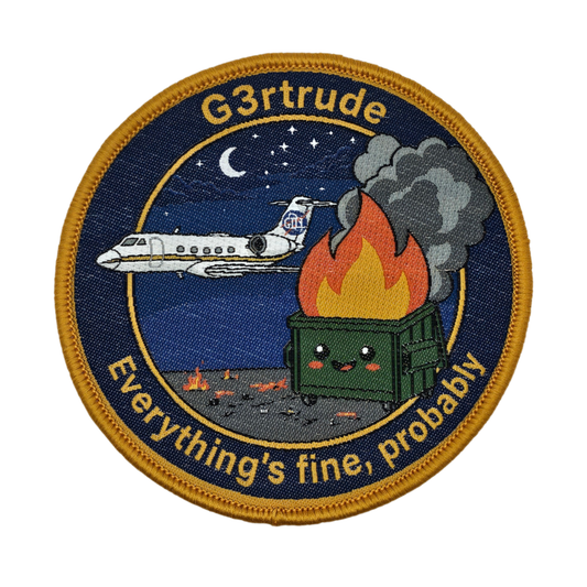 Custom Woven Patch | GIII Dumpster Fire