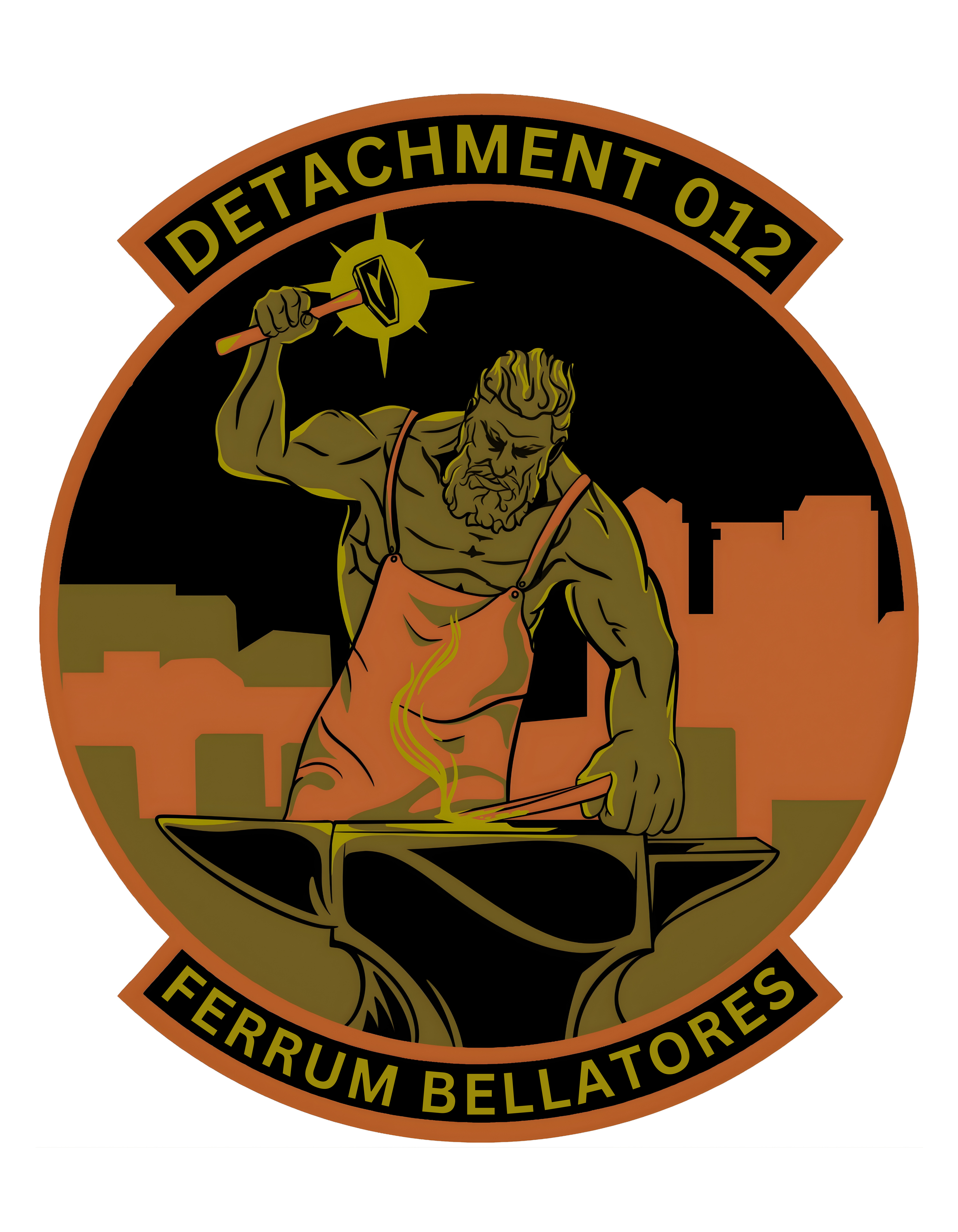 Custom Embroidery Patch | AFROTC Detachment 012