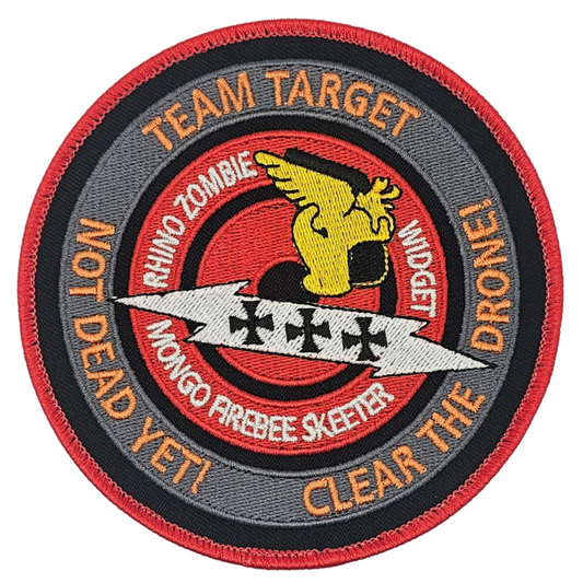 Custom Embroidery Patch | 82 ATRS Team Target