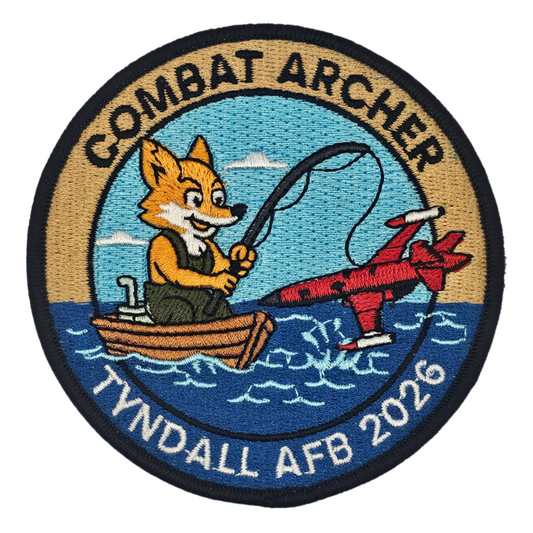 Custom Embroidery Patch | 83 FWS FOX FISHING