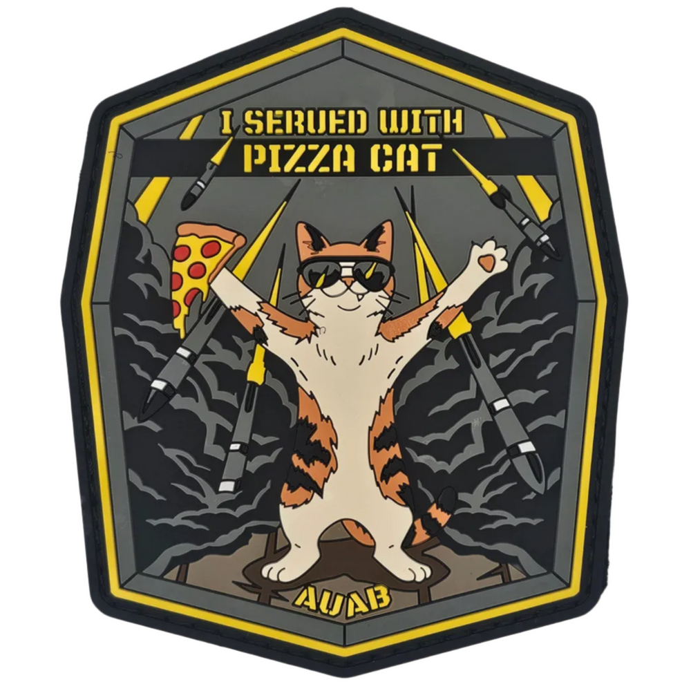 Limited Edition PVC Patch | Pizza Cat