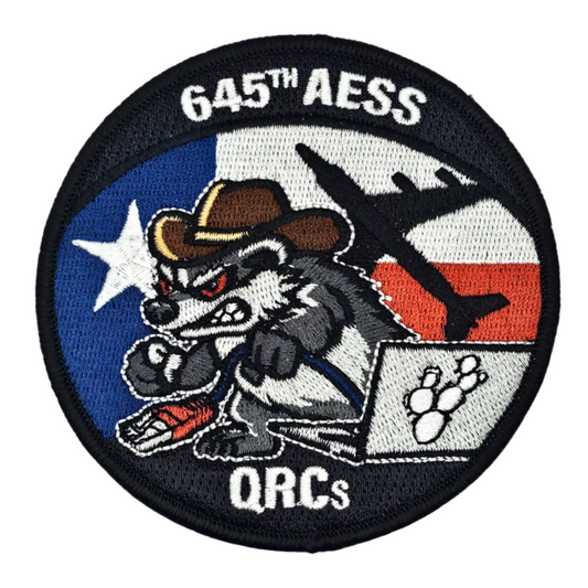 Custom Embroidery Patch | 645 AESS QRCs