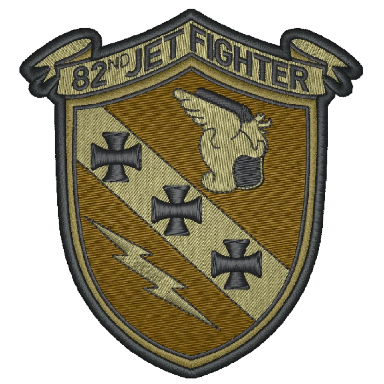 Custom Embroidery Patch | 82 ATRS Shield