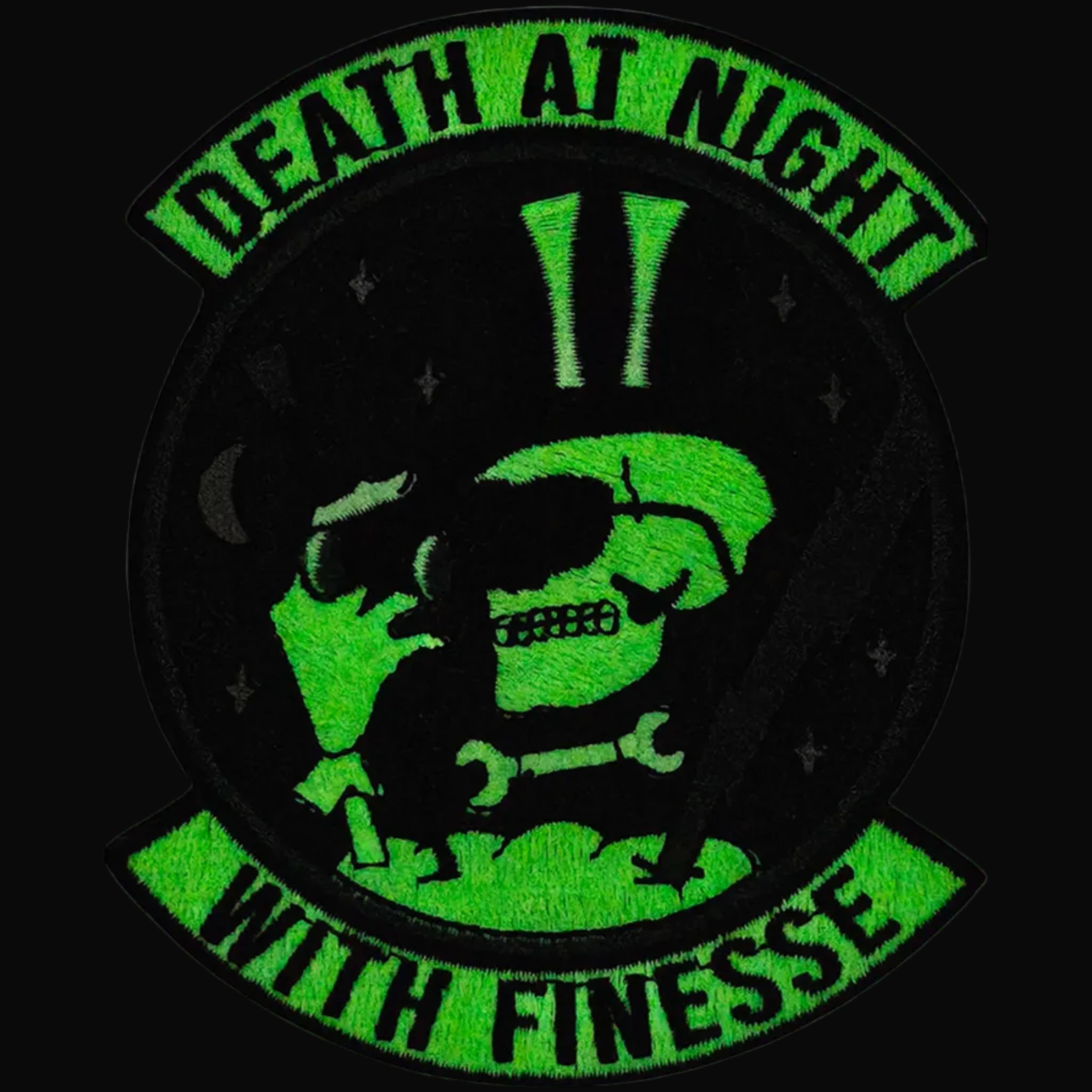 Custom Embroidery Patch | 95th DEATH AT NIGHT