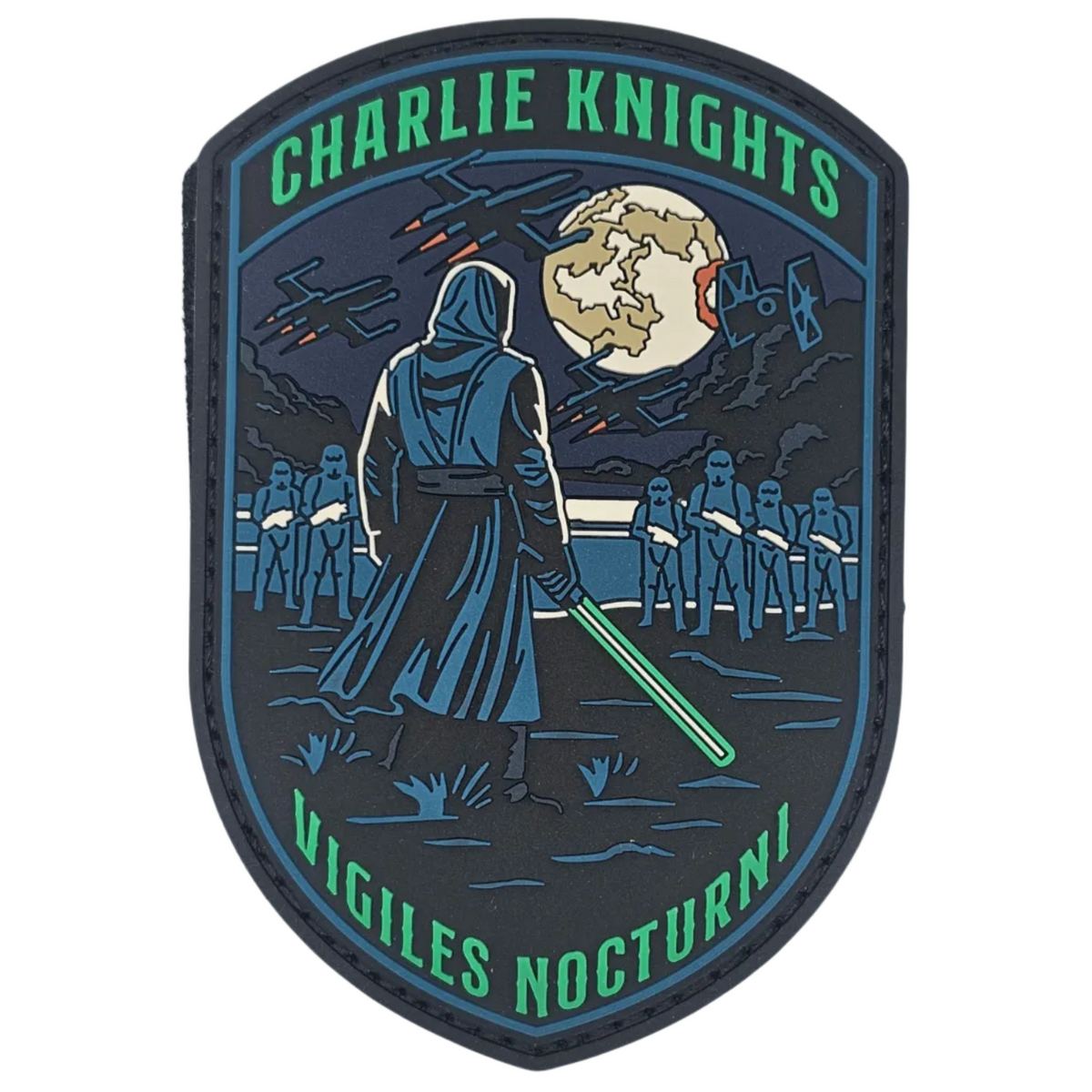 Custom PVC Patch | 325 SFS Charlie Knights