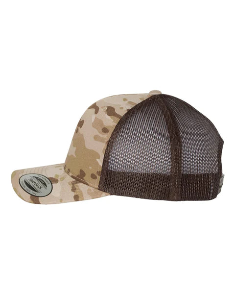 Flight Five-Panel Retro Trucker Cap
