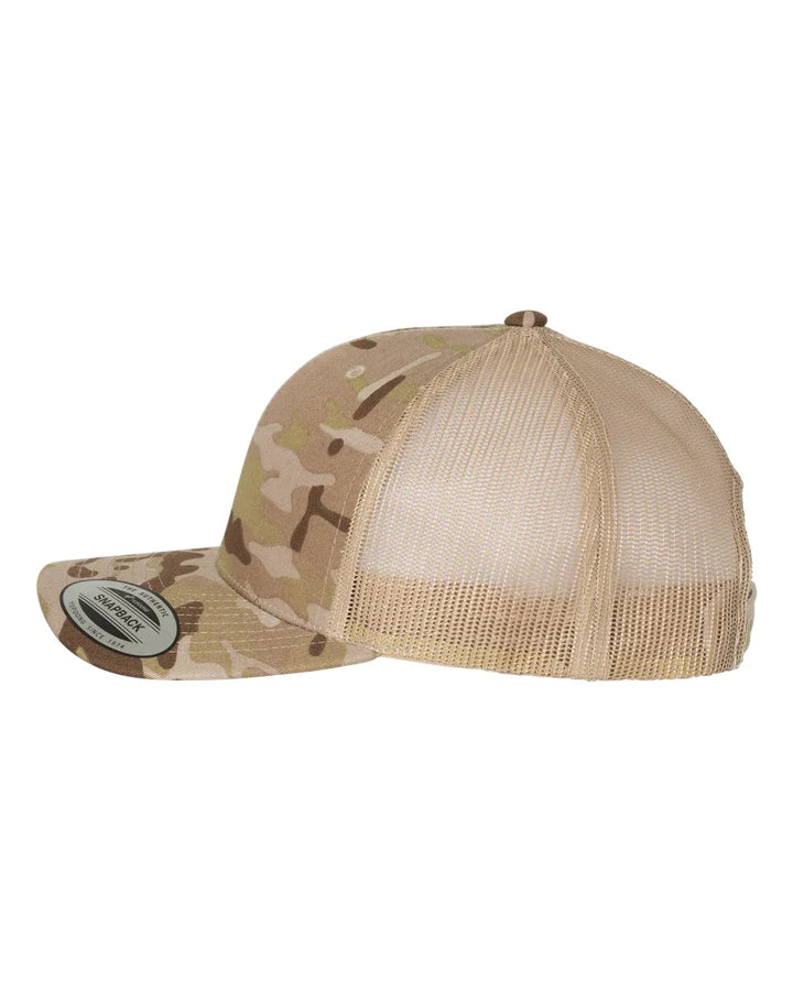 Flight Five-Panel Retro Trucker Cap