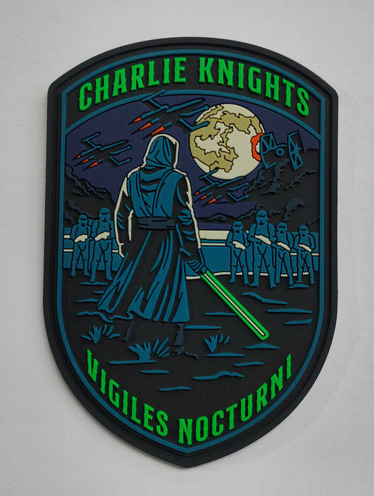 Custom PVC Patch | 325 SFS Charlie Knights
