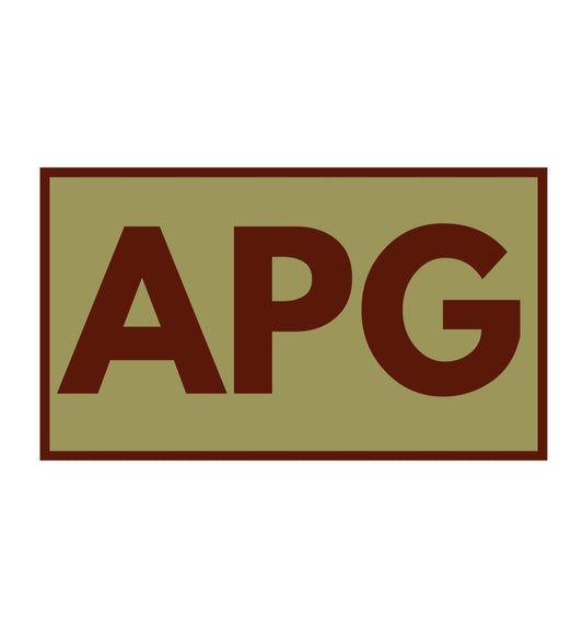 Embroidered Duty Identifier Tab| APG
