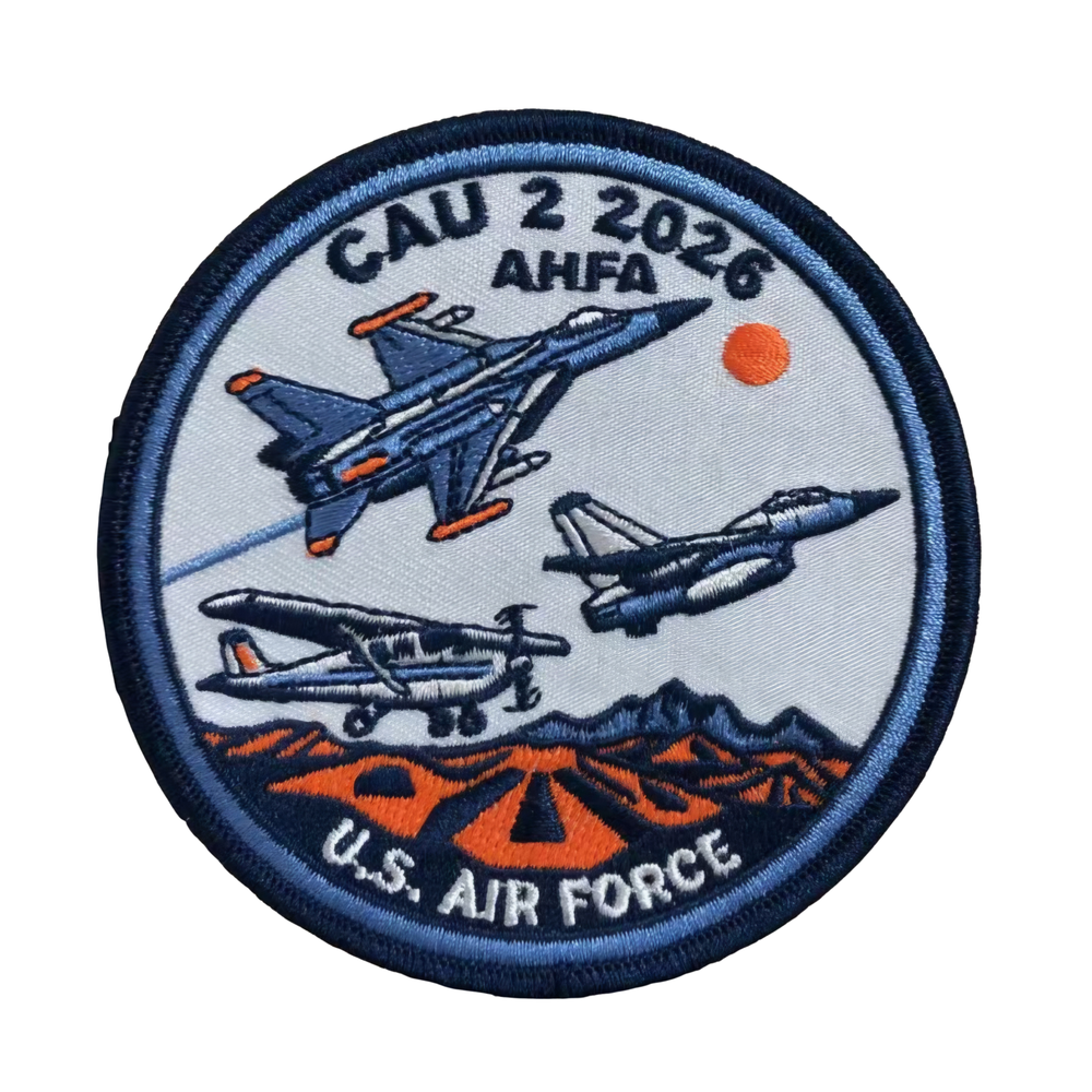 Custom Embroidered Patch | USAF AHFA CAU 2