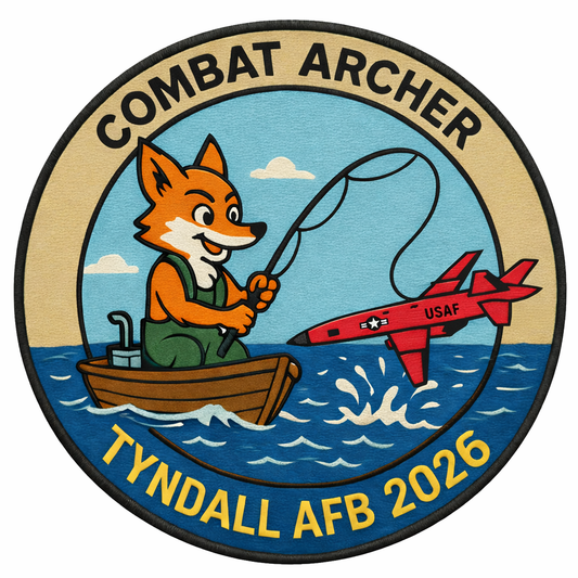 Custom Embroidery Patch | 83 FWS FOX FISHING