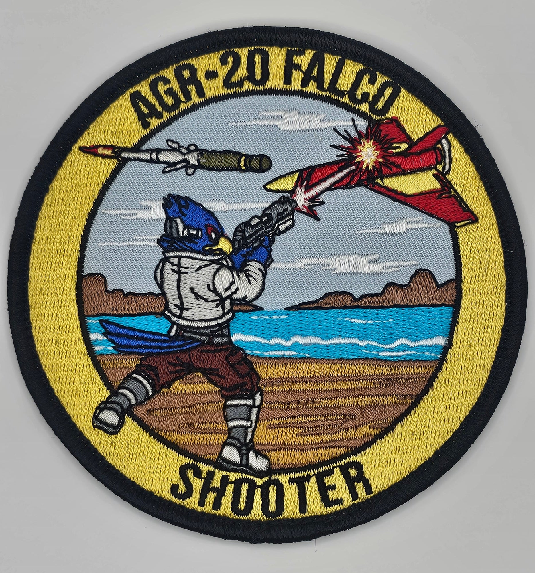 Custom Embroidery Patch | 83 FWS AGM-20 Falco